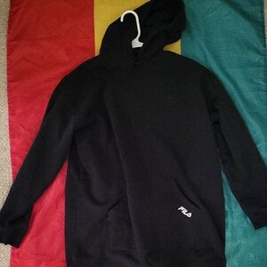 Fila Black Hoodie for Men